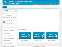 Tablet Screenshot of madrid-cursos.com